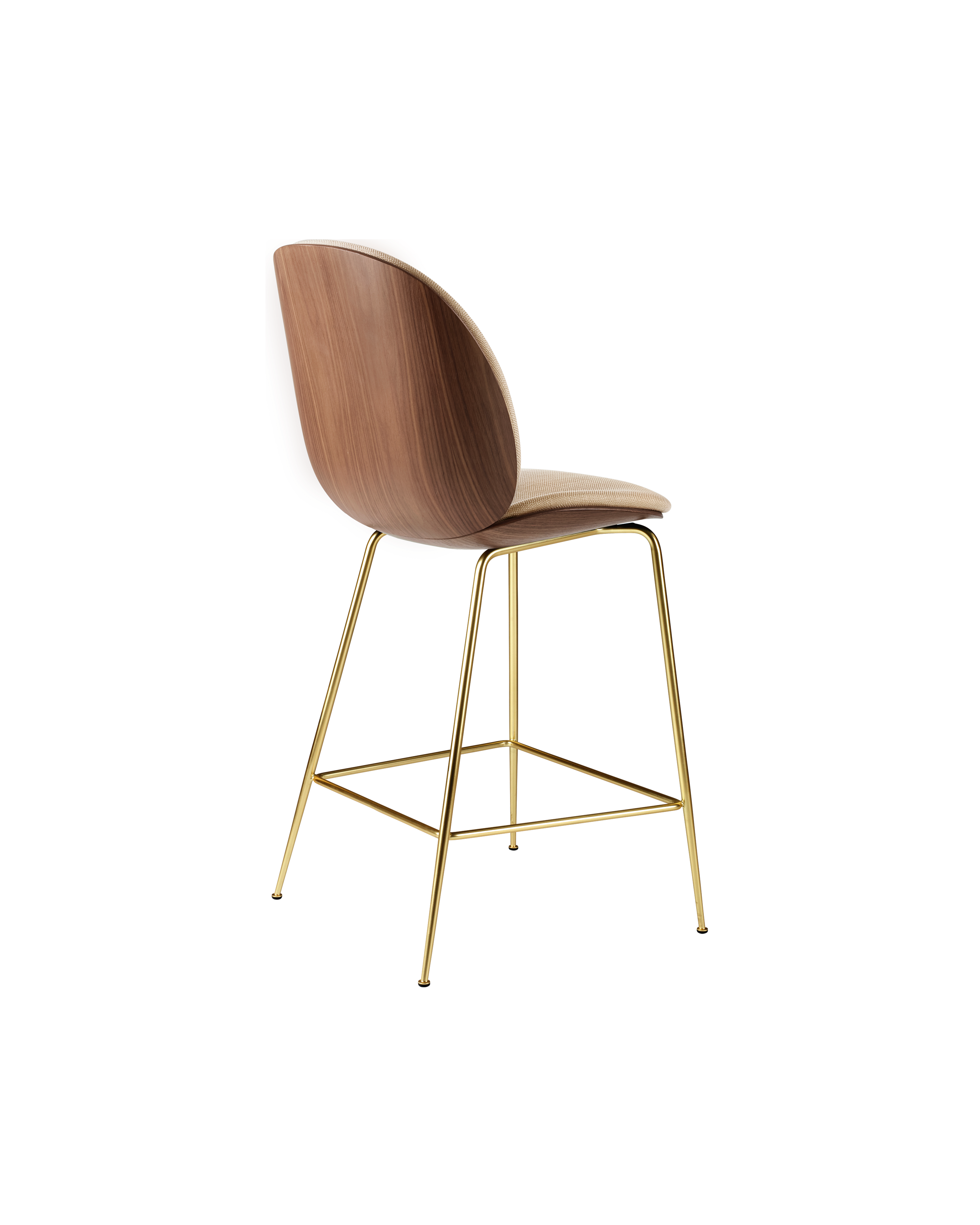 GUBI Beetle Soft Bar Chair, Front Upholstered